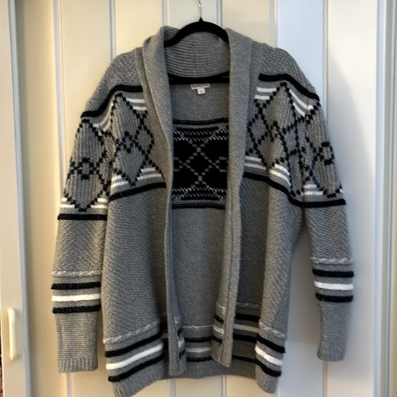 Merona women’s open cardigan with Aztec design size L - Picture 1 of 6